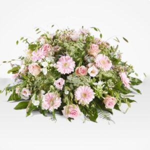 Rouwarrangement biedermeier